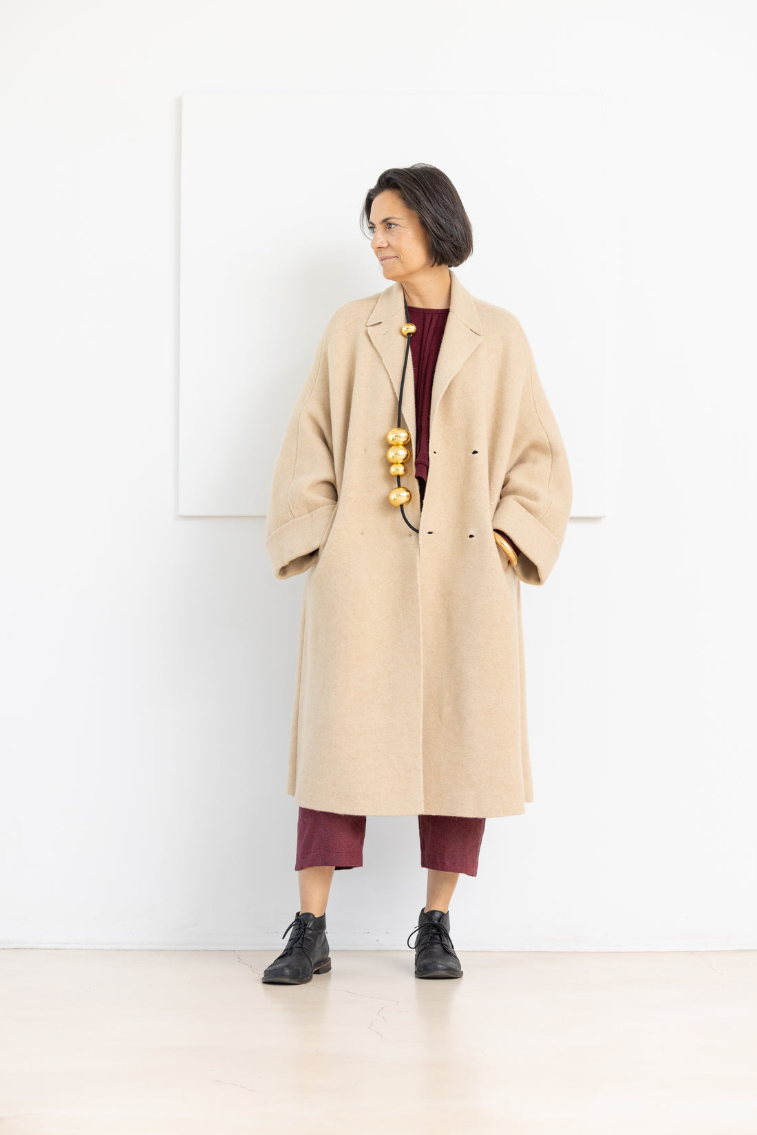 BOBOUTIC DOUBLE COAT ALBINO