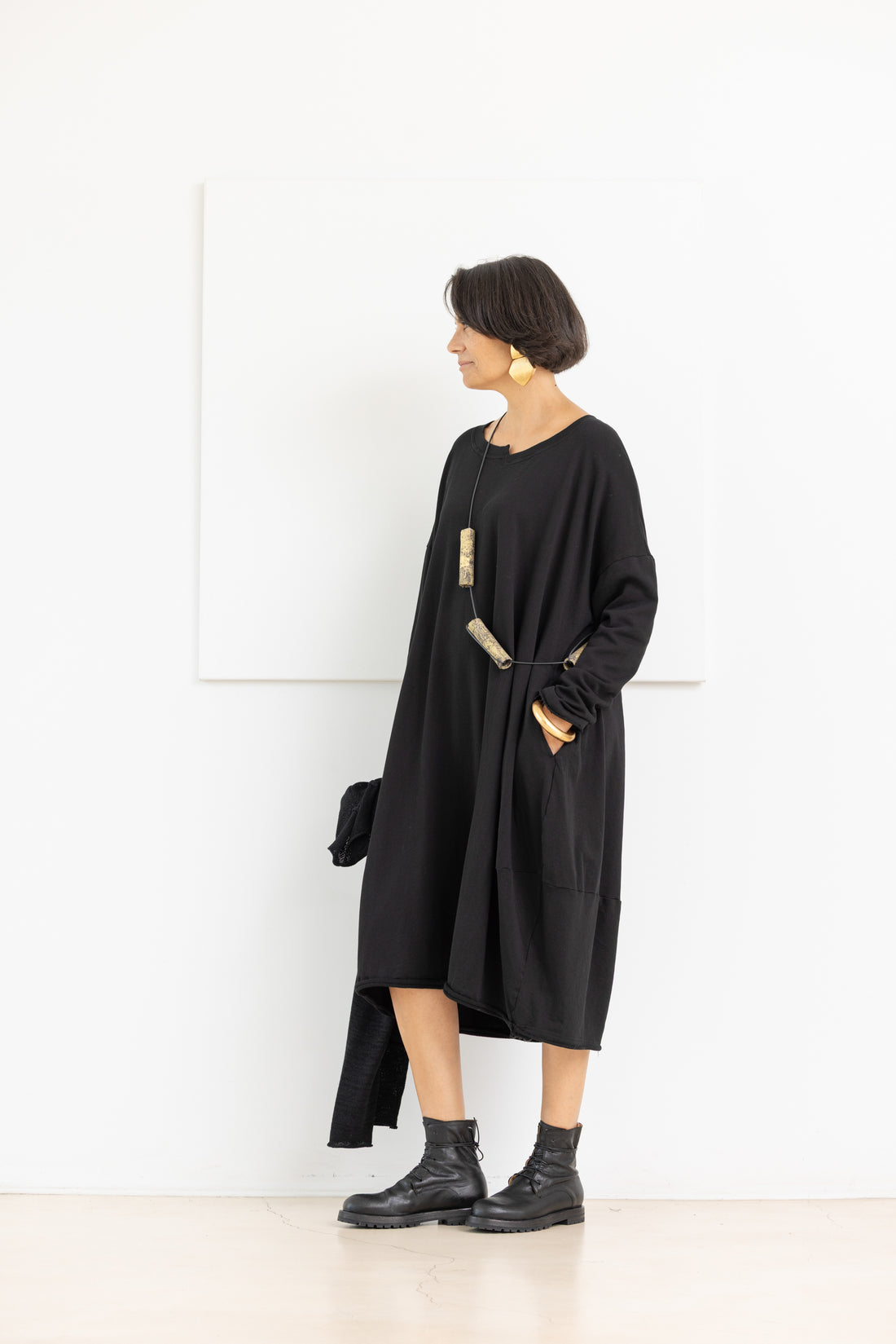 RUNDHOLZ BLACK LABEL COTTON DRESS