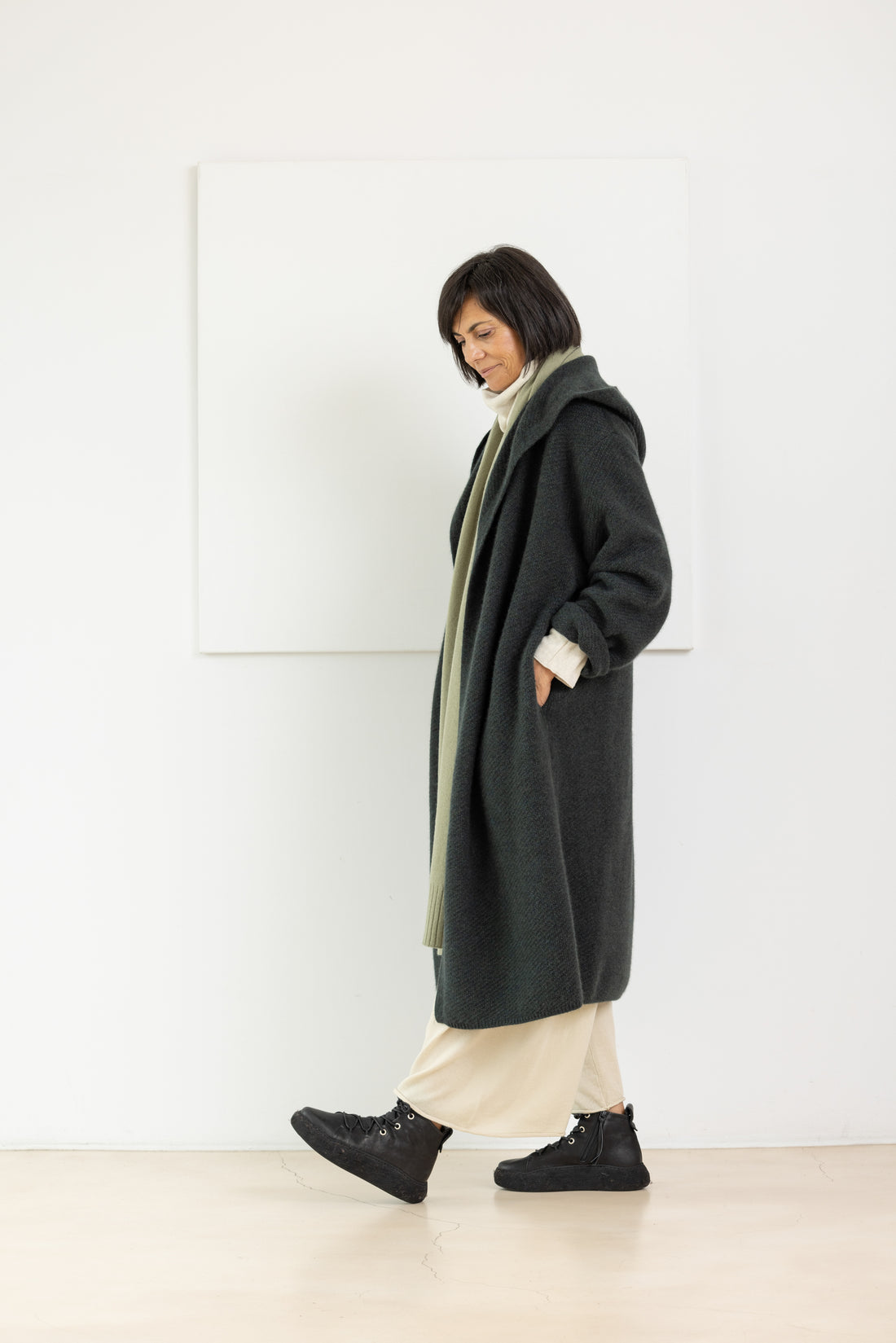 SOH LONG COAT BASIL