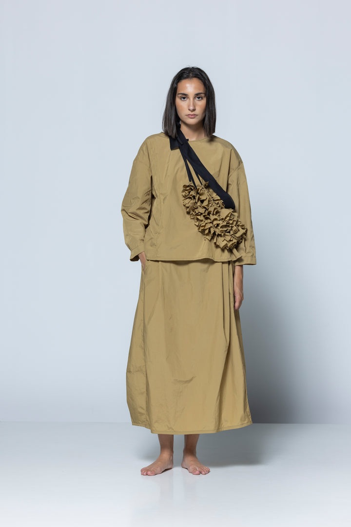 MIIYU KUMO Saia ocre
