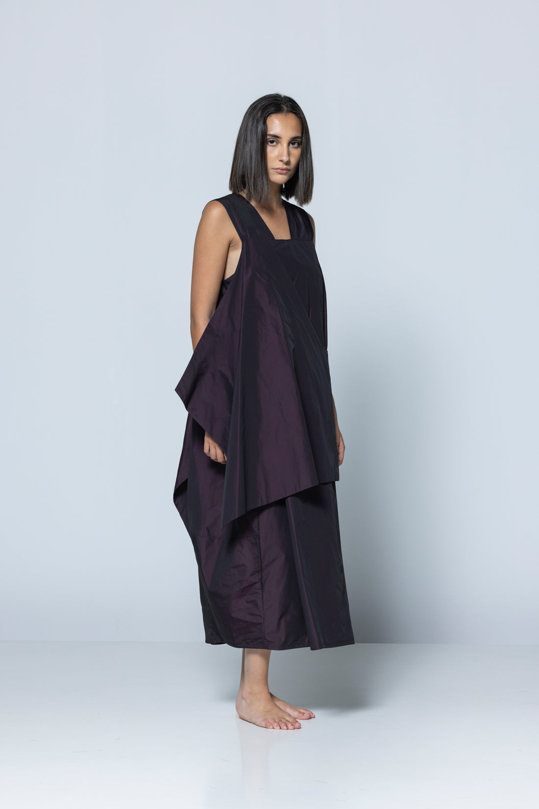 MIIYU KUMO half vest black