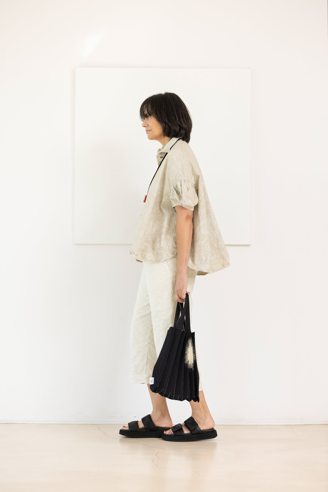 RUNDHOLZ DIP blouse linen fog