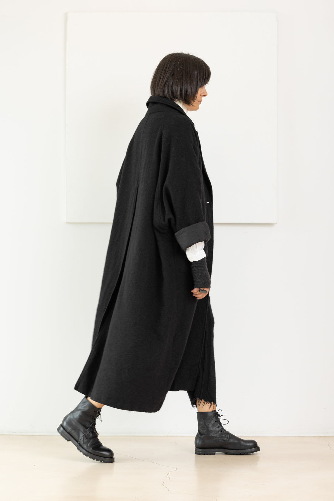 RUNDHOLZ Casaco longo preto