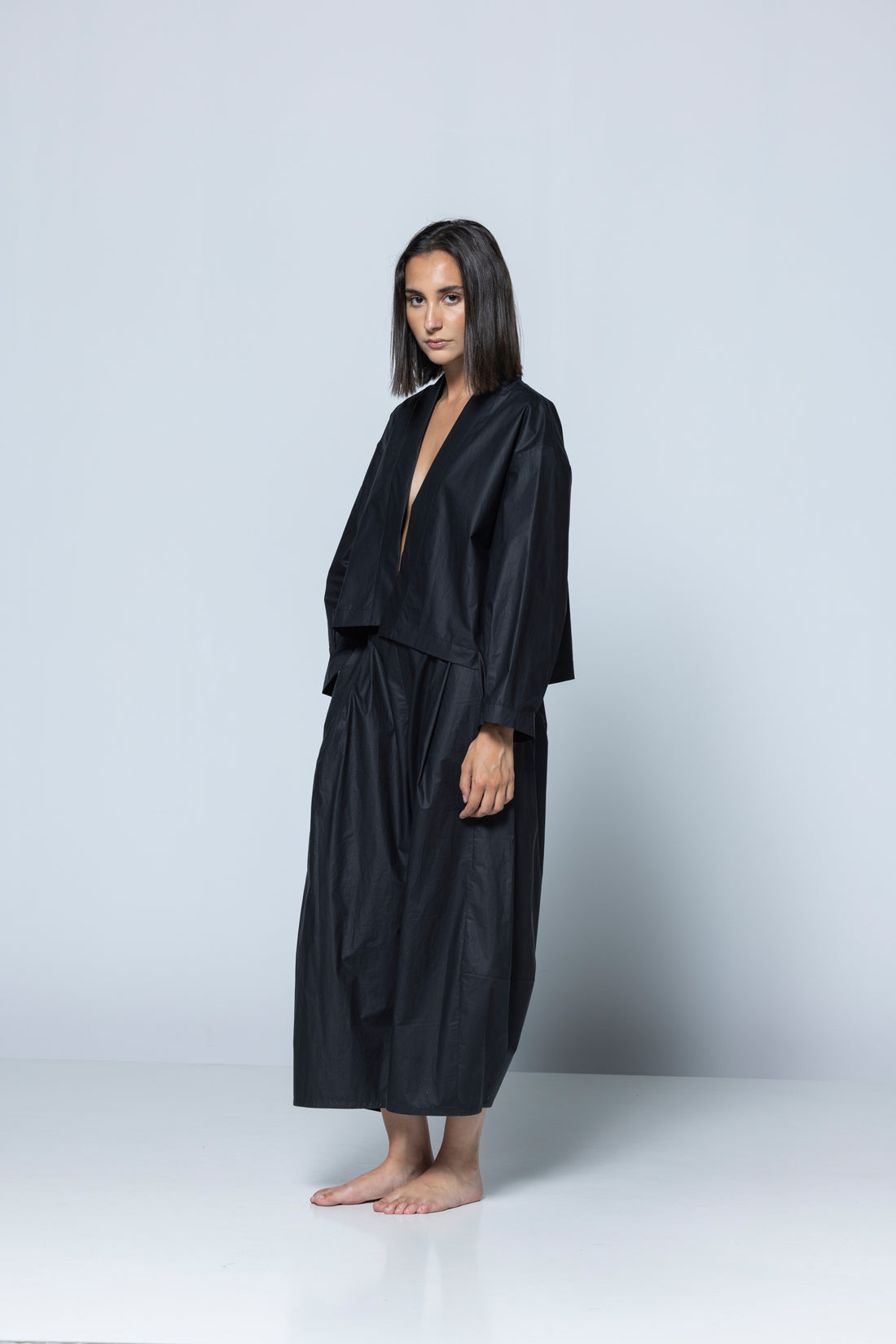 MIIYU KUMO kimono black