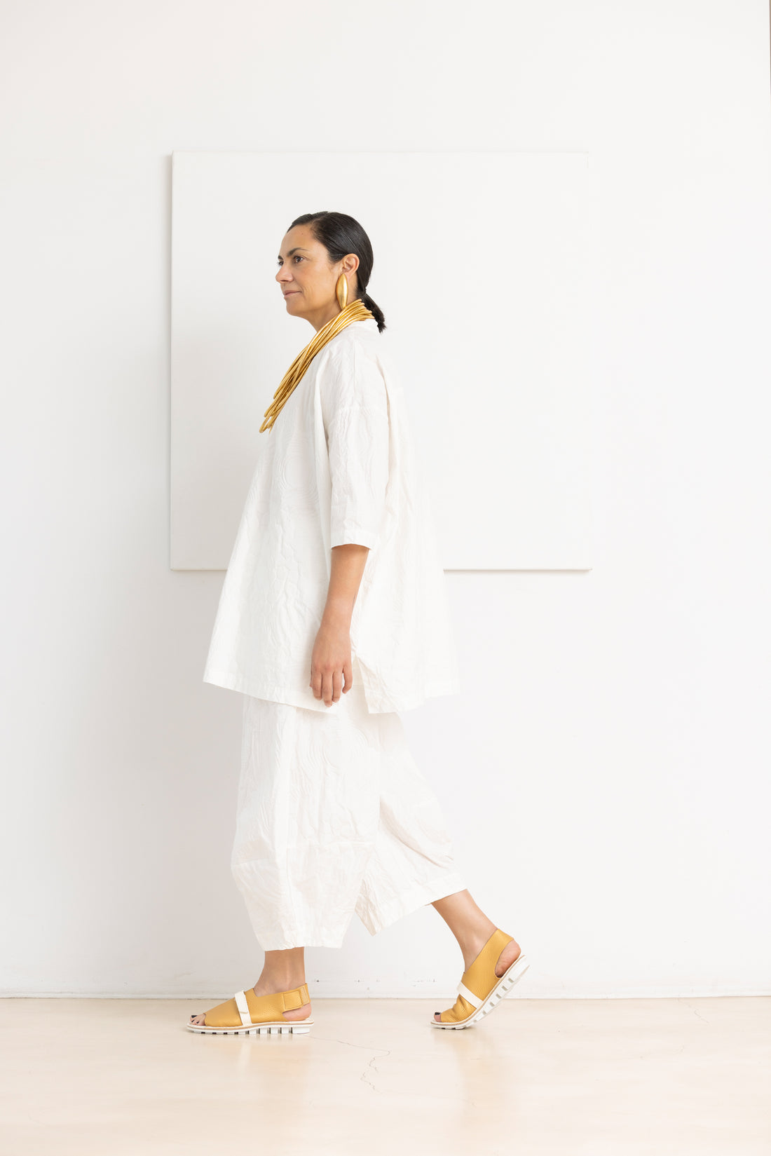RUNDHOLZ BLACK LABEL blouse offwhite