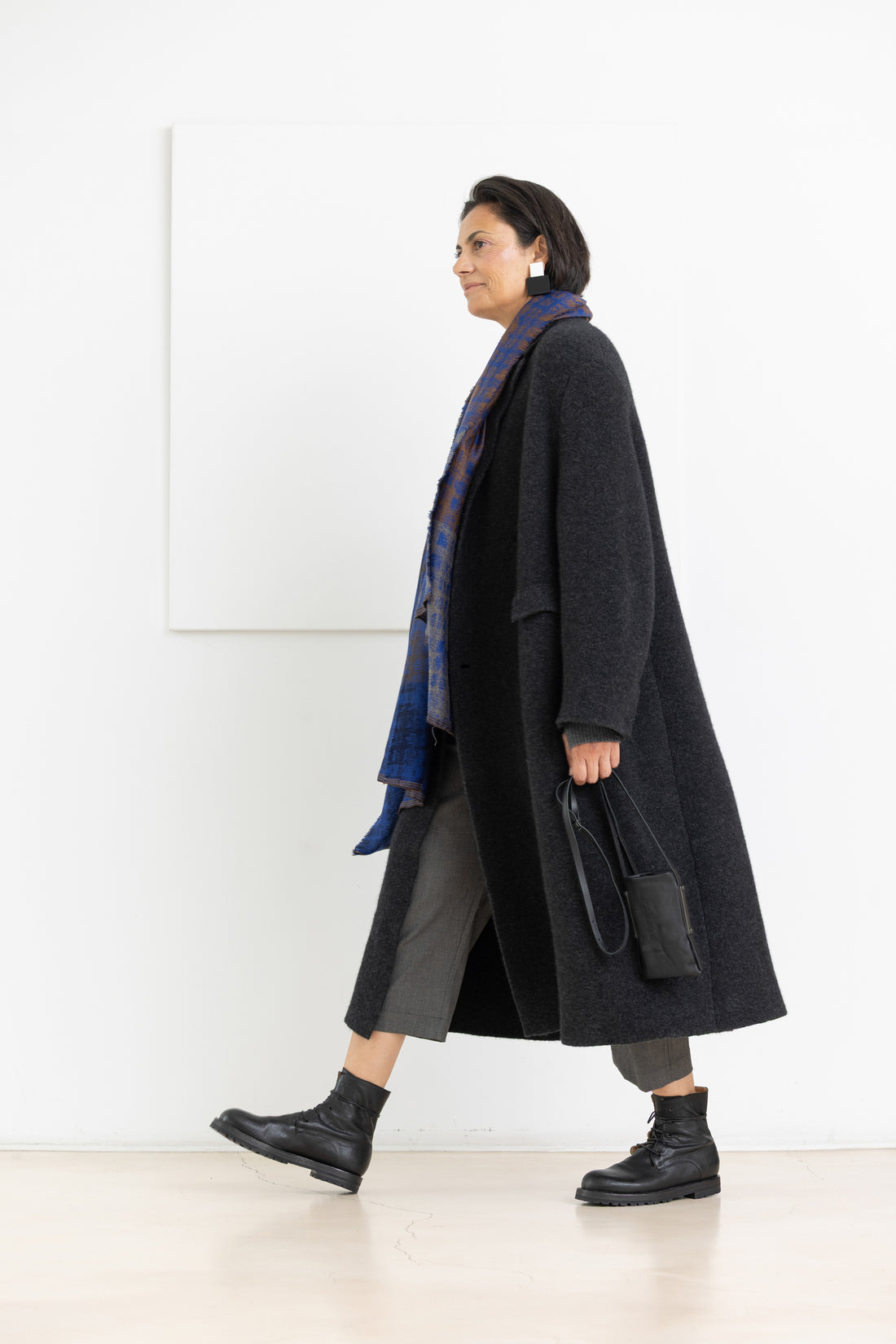 BOBOUTIC COAT CHARCOAL