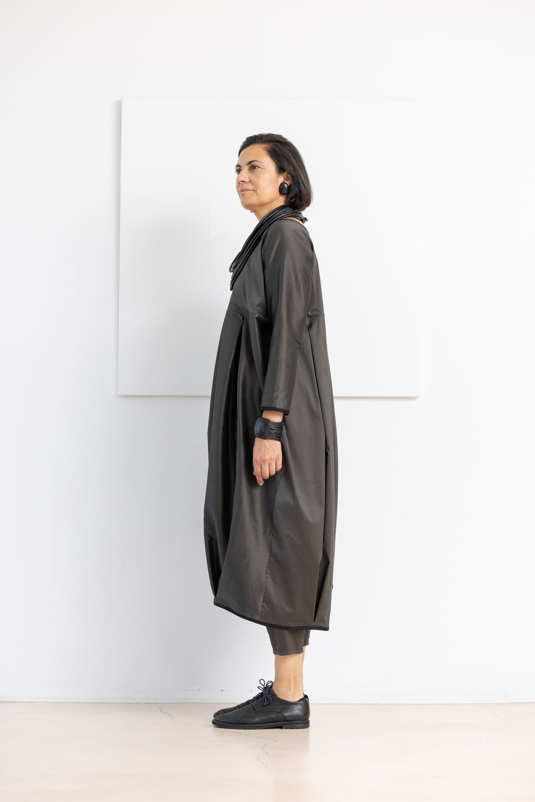 MIIYU DOLMAN DRESS MILITARY GREEN