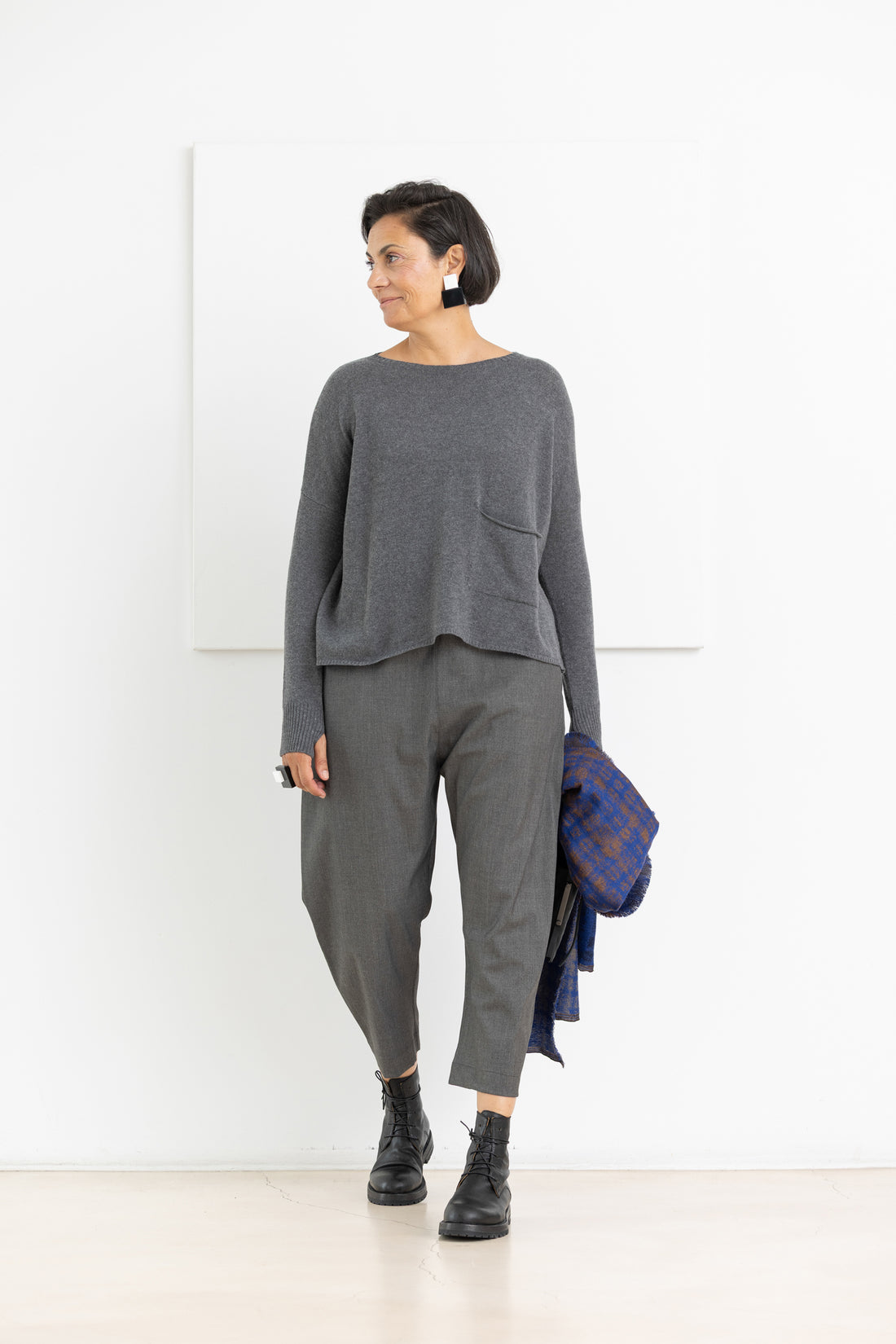 LA VACA LOCA PANTS OJO DARK GRAY