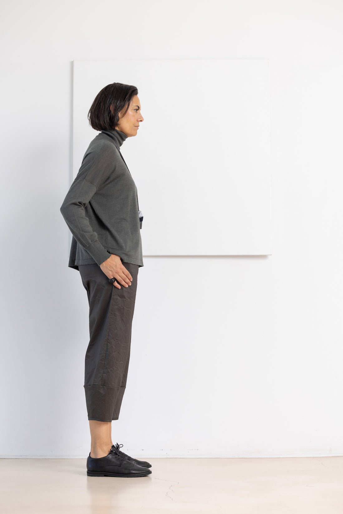 MIIYU MUSHROOM TROUSERS MILITARY