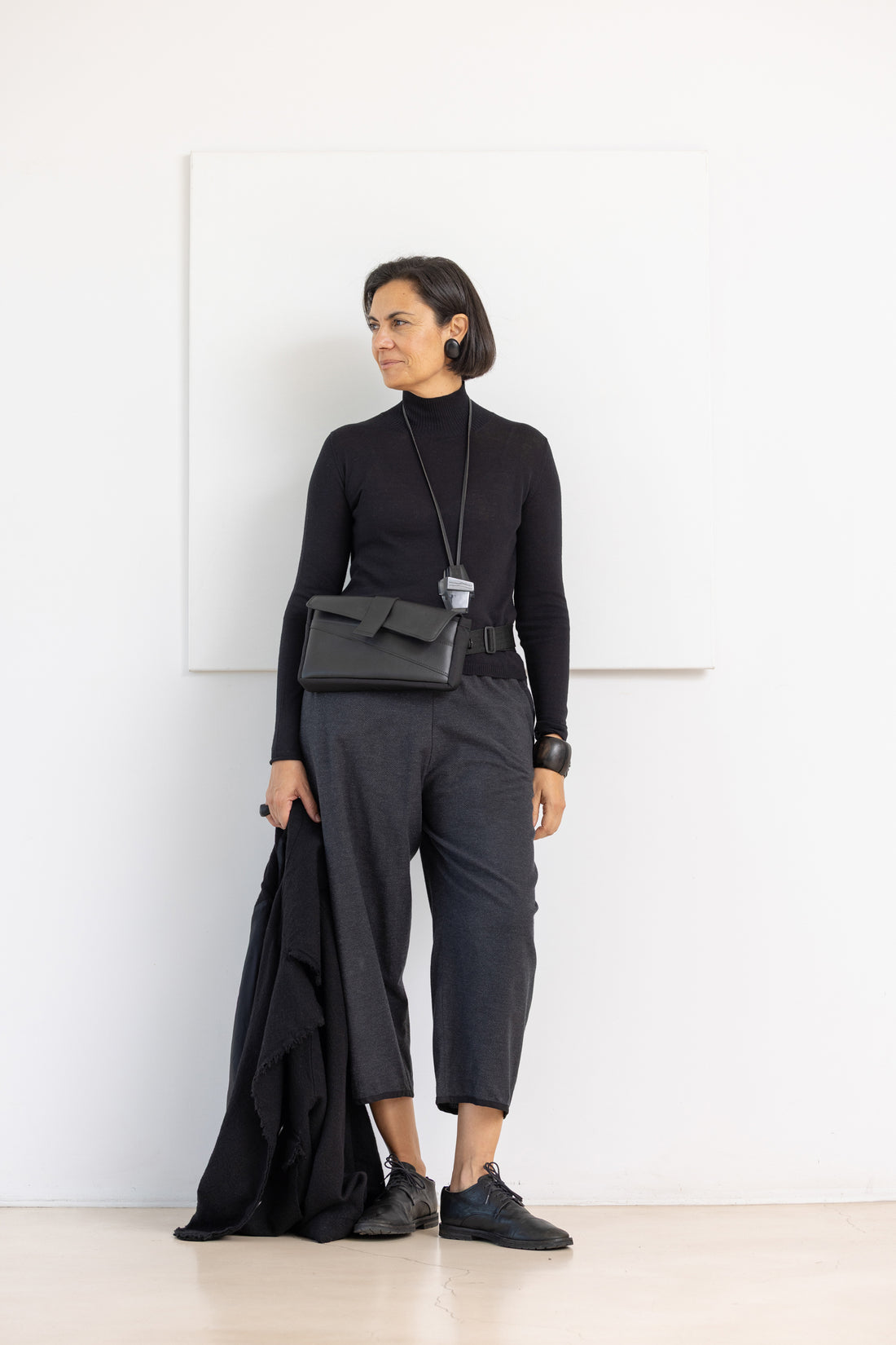 ATMANARO CRYONOVA LEATHER BAG