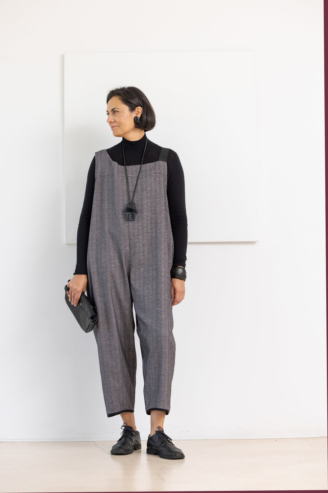 MIIYU JUMPSUIT HEATHER GREY