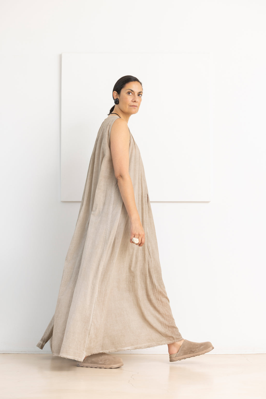 STUDIO B3 paola maxi dress sand