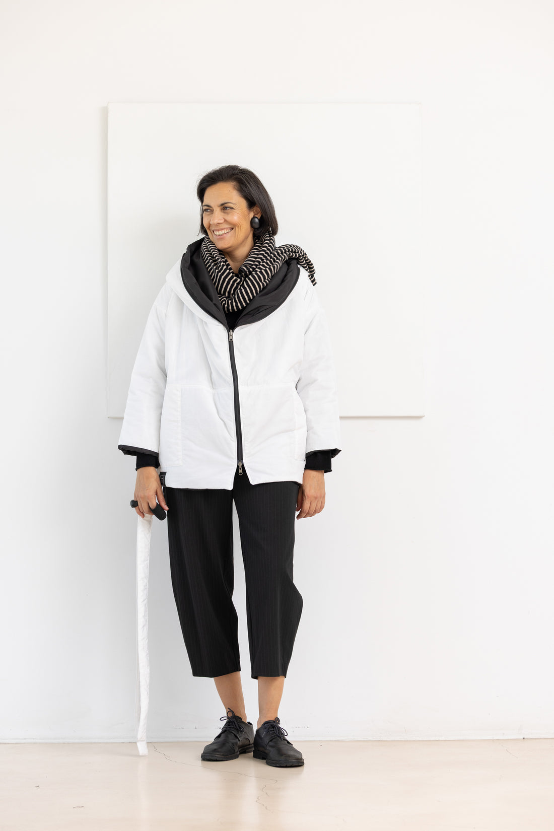 KIMONORAIN BASIC CHOPPY WHITE