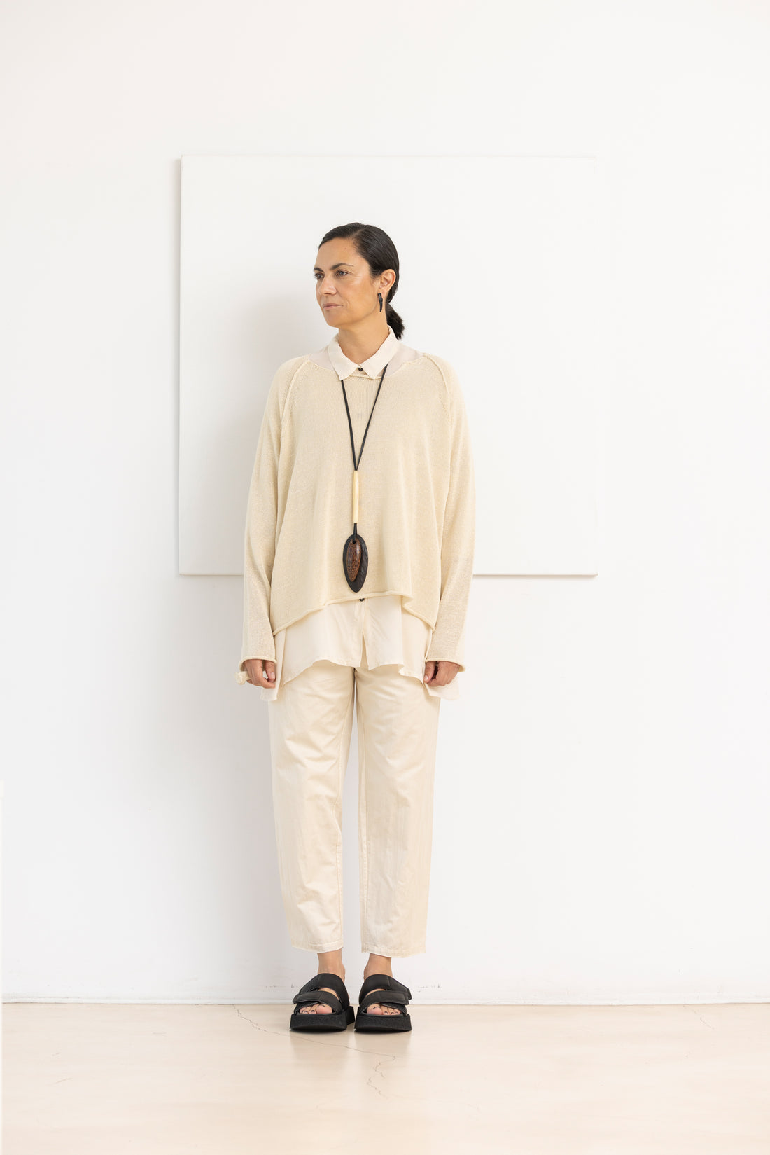RUNDHOLZ pullover marshmallow