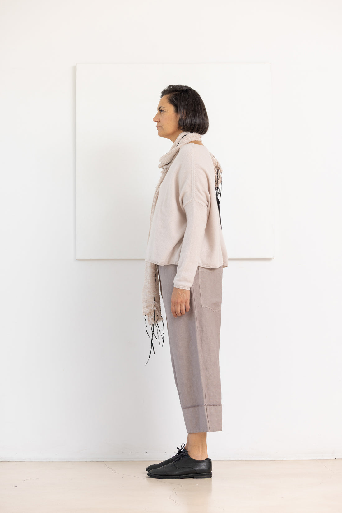 AEQUAMENTE TROUSERS TAUPE