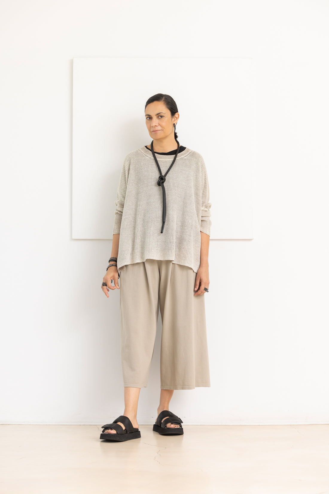 AVANT TOI knit pullover taupe