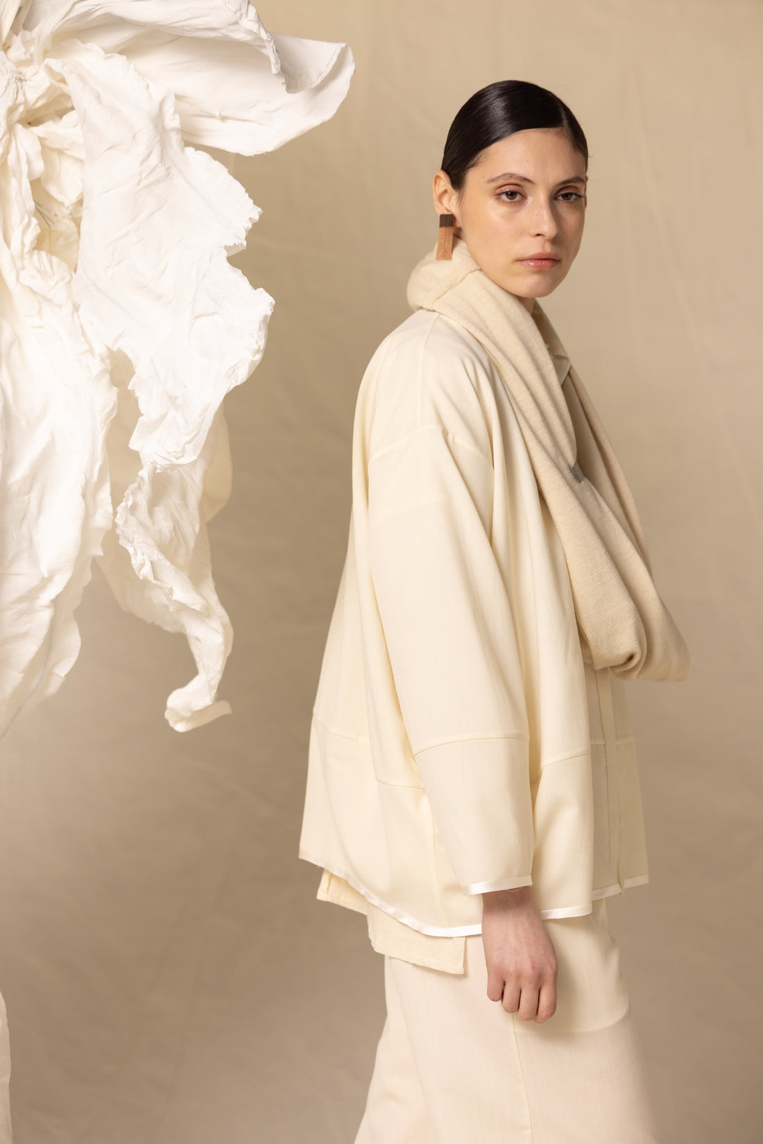 MIIYU mushroom jacket natural