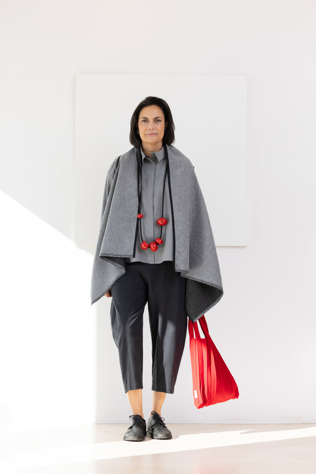 MARIA CALDERARA NECKLACE RED