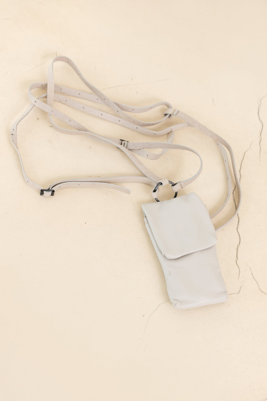 DOUBLE STRAPPED MOBILE BAG SAND