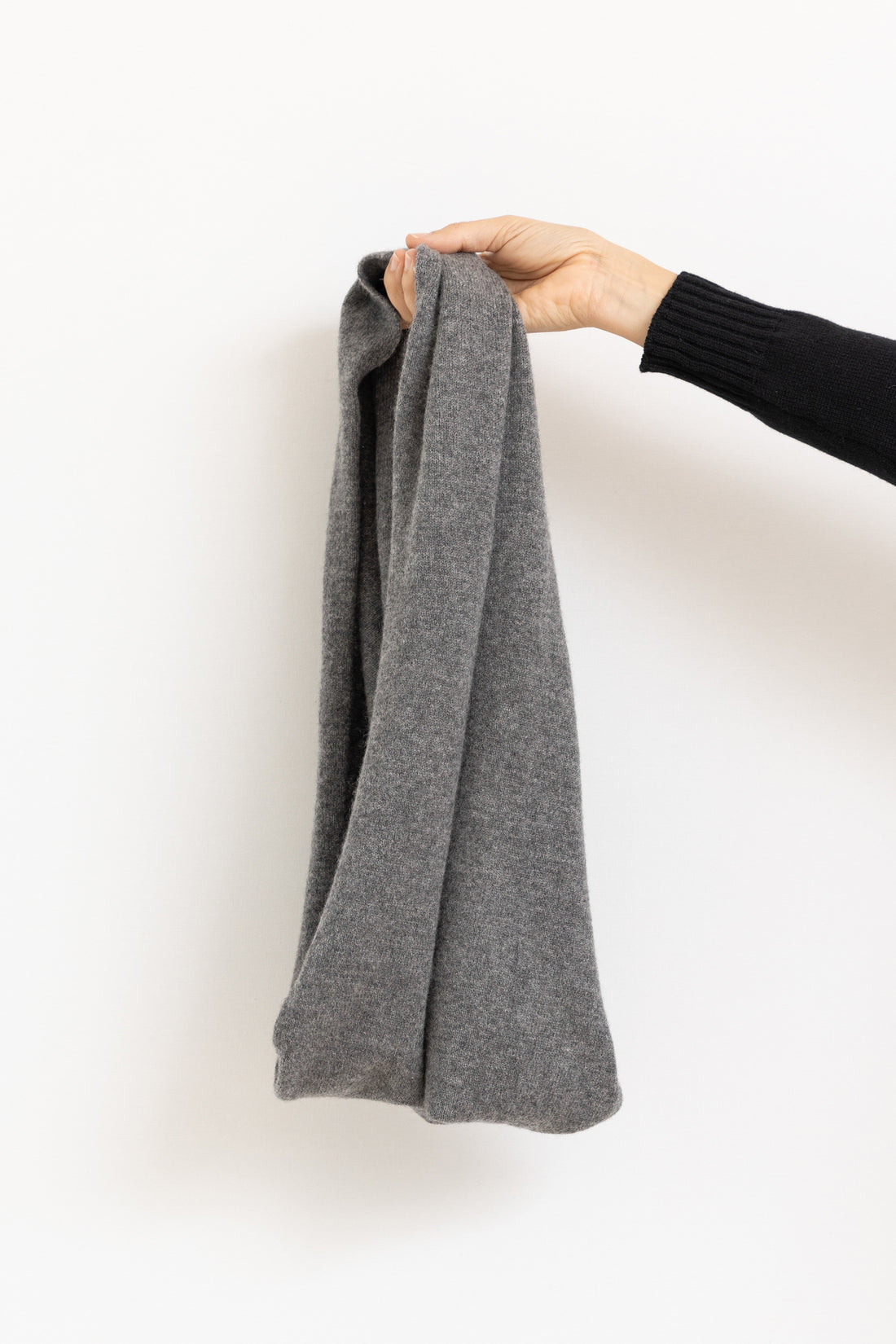 KOPKA LOOP SCARF DK.GREY MIX