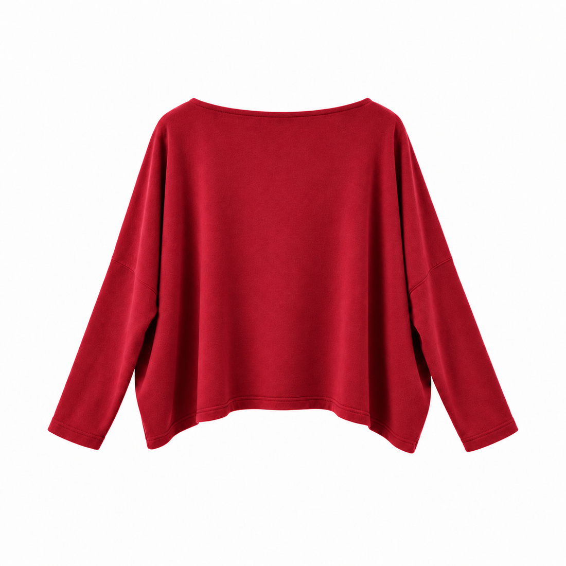 MAMA B Kira top vermelho escuro
