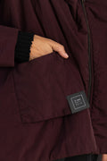 KIMONORAIN chaqueta bomber morado y negro – imagen 9