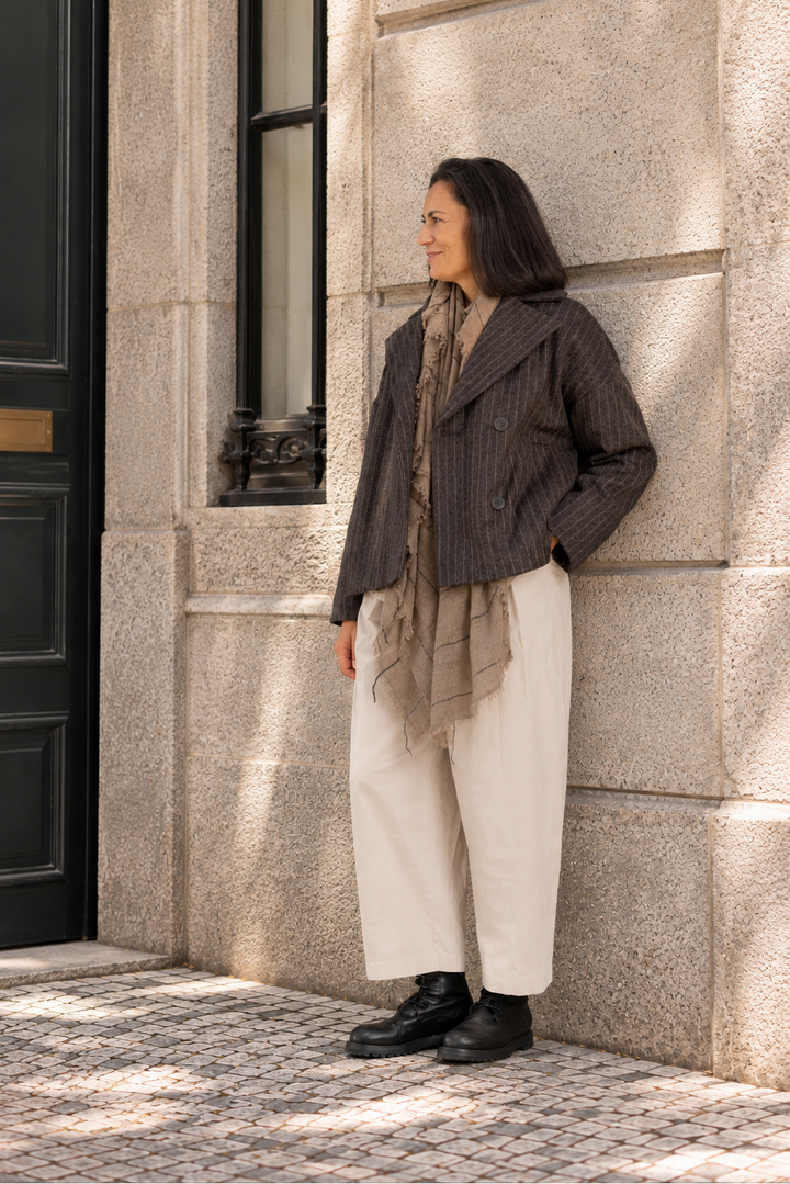 STUDIO B3 Chaqueta de rayas Mato