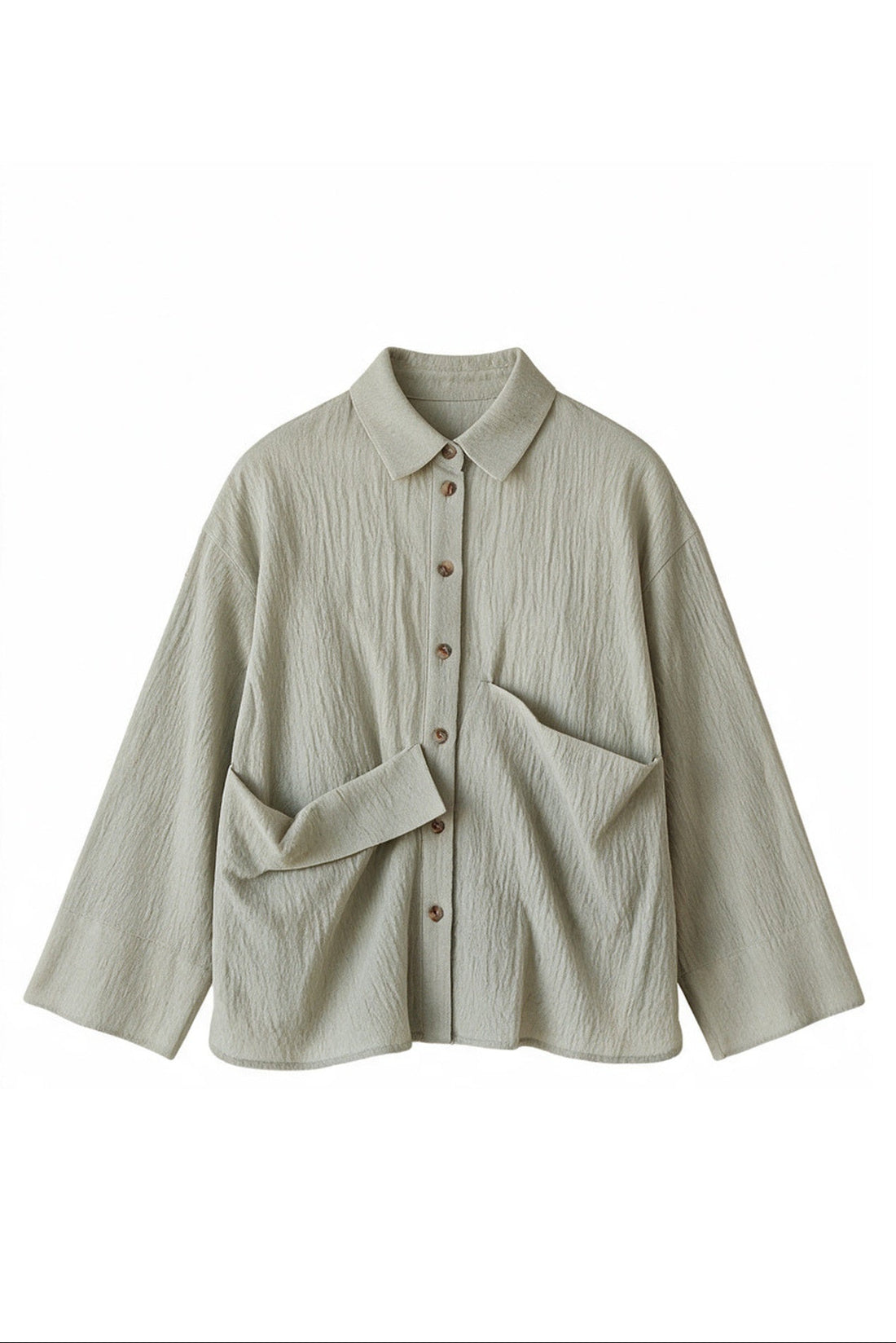 SOH camisa pistachio creme