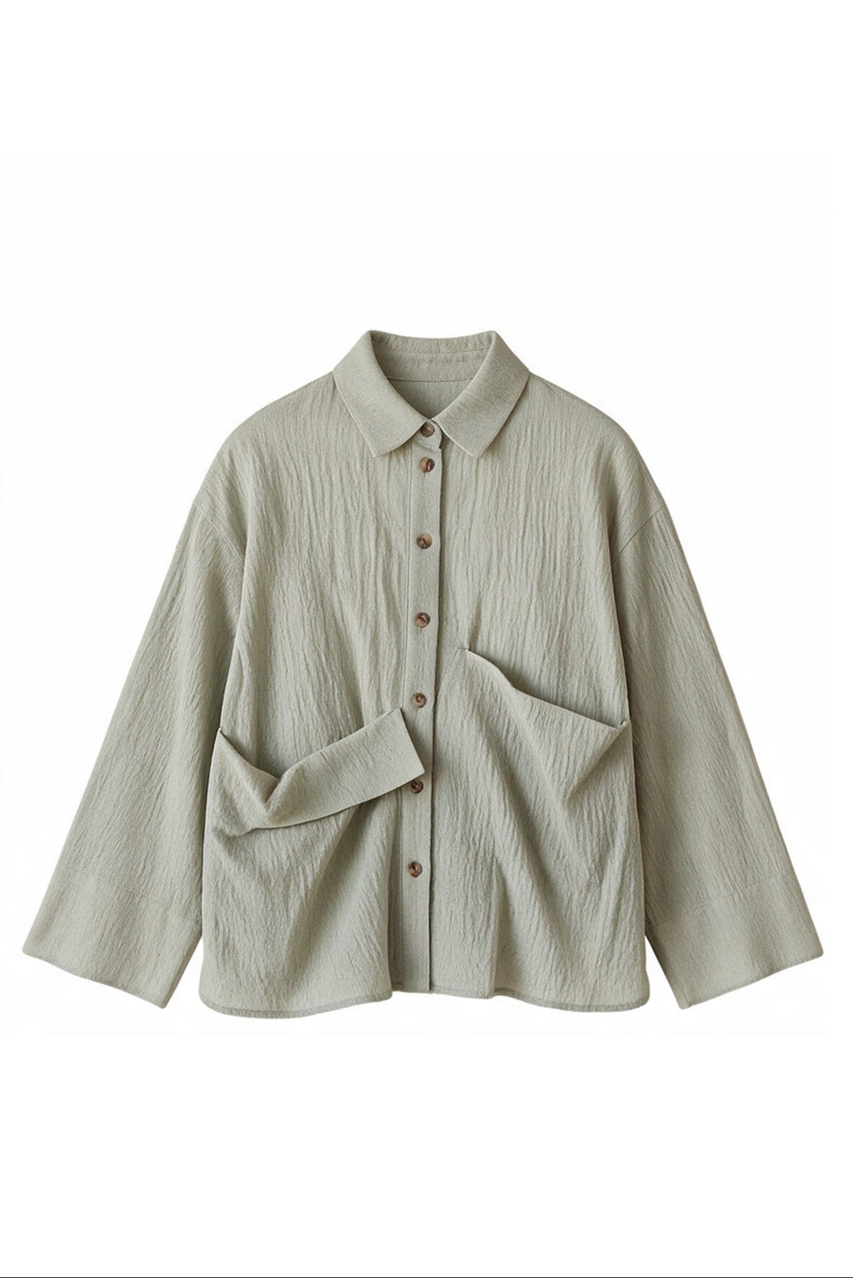 SOH camisa pistachio creme