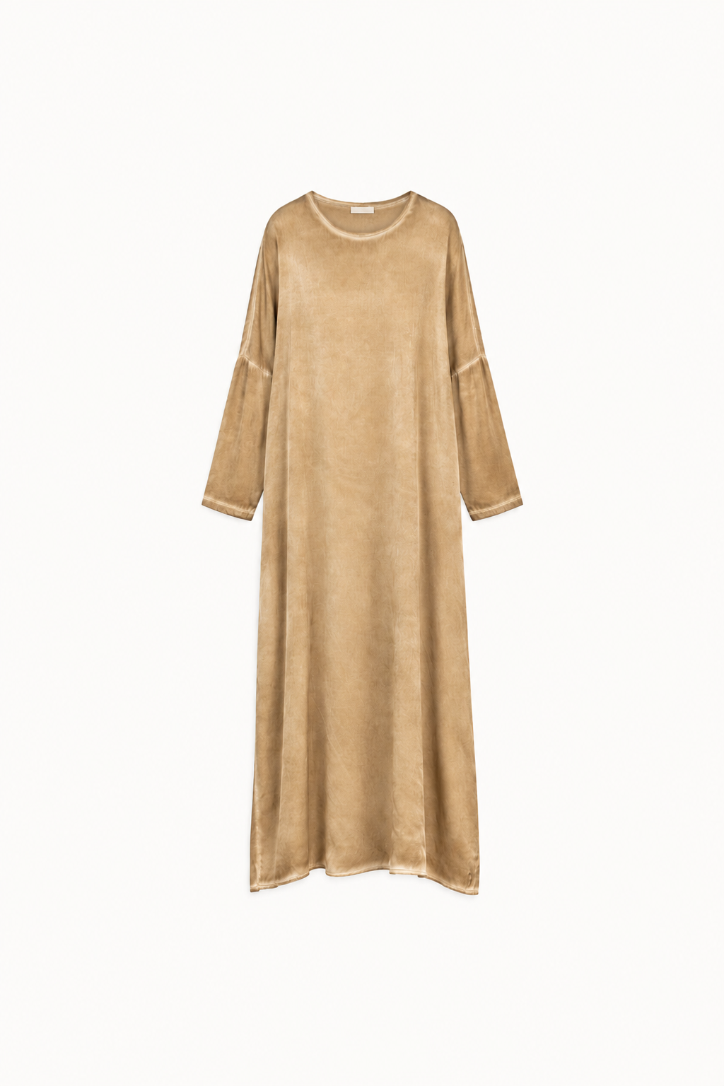 SANCTAMUERTE Vestido âmbar dourado