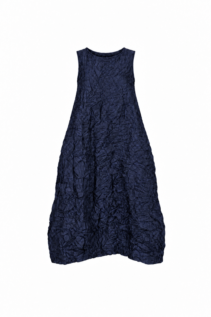 MAMA B Alma vestido azul noite