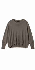 AVANT TOI Camisola em malha taupe
