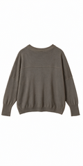 AVANT TOI Camisola em malha taupe – imagem 2