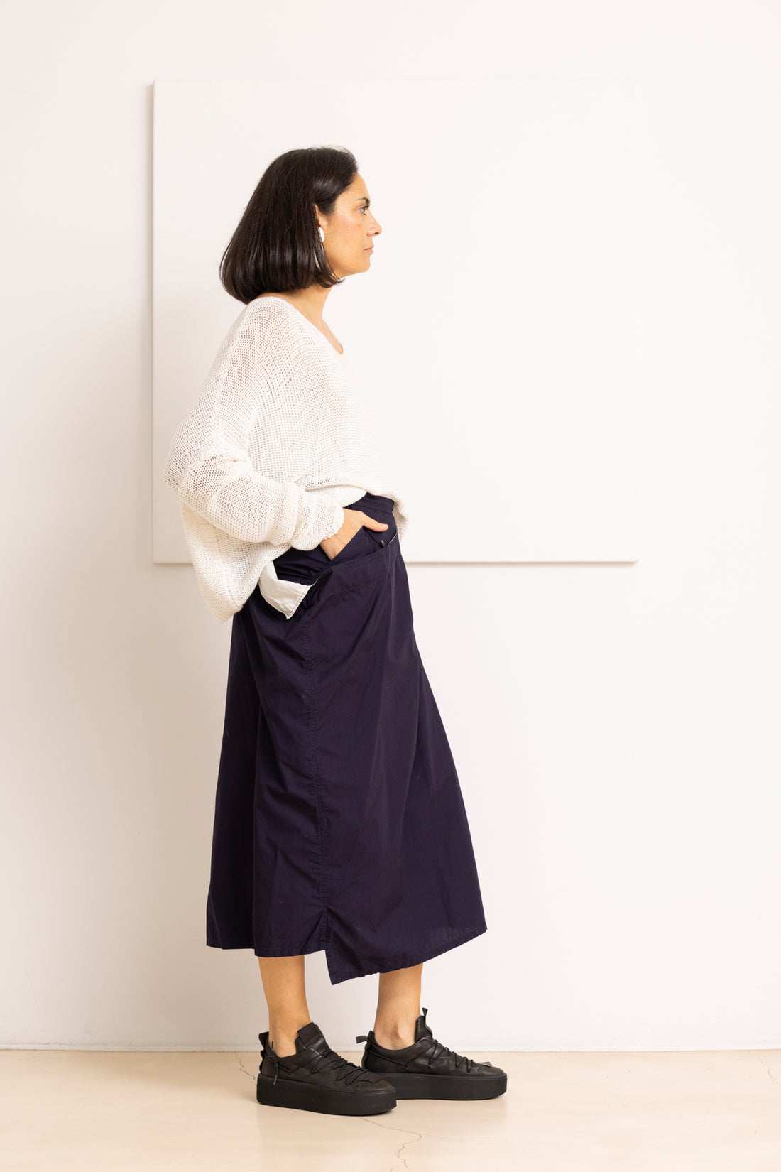 YAYAMAMOTO Y'S LAY SKIRT