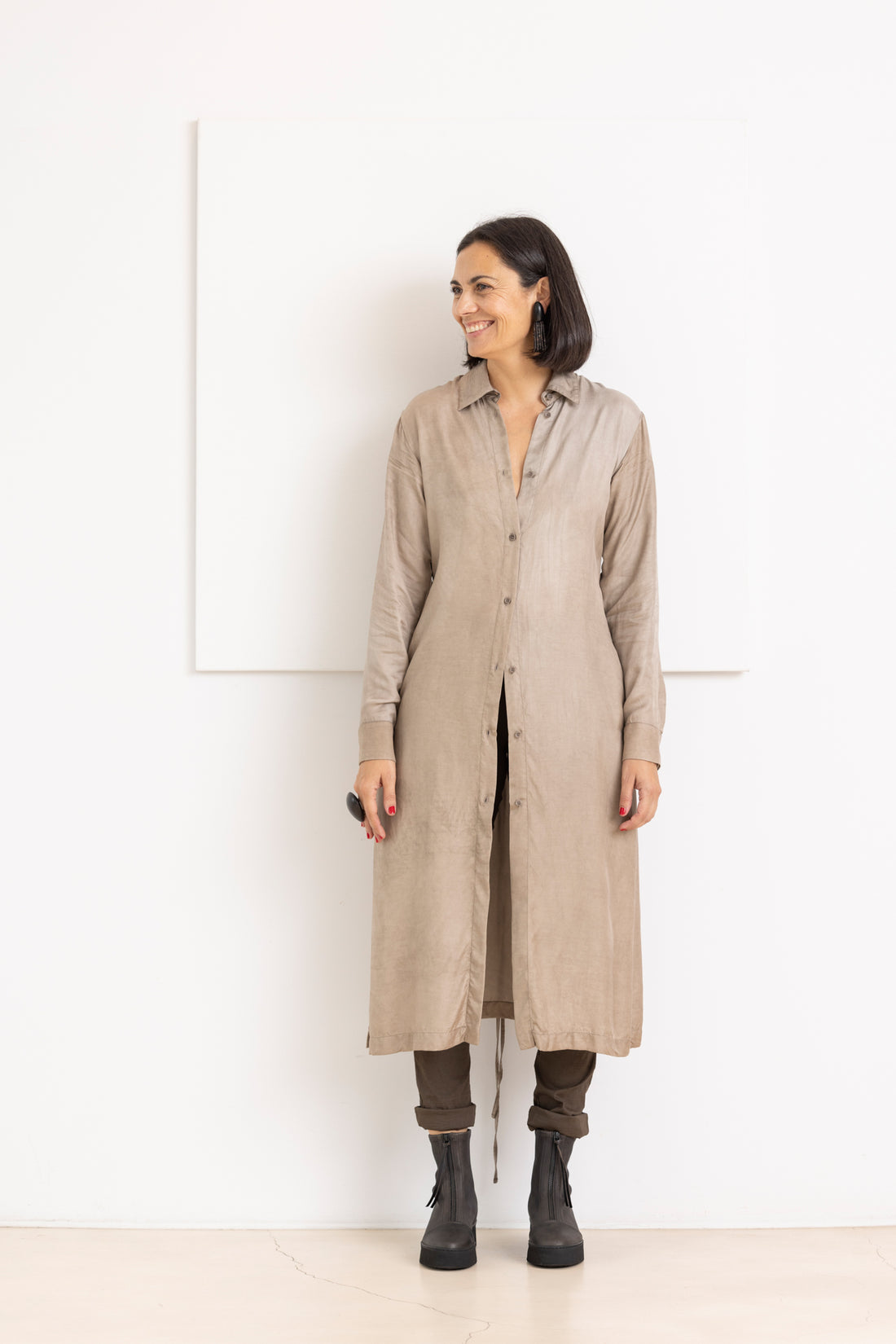 DAUB SHIRT DRESS