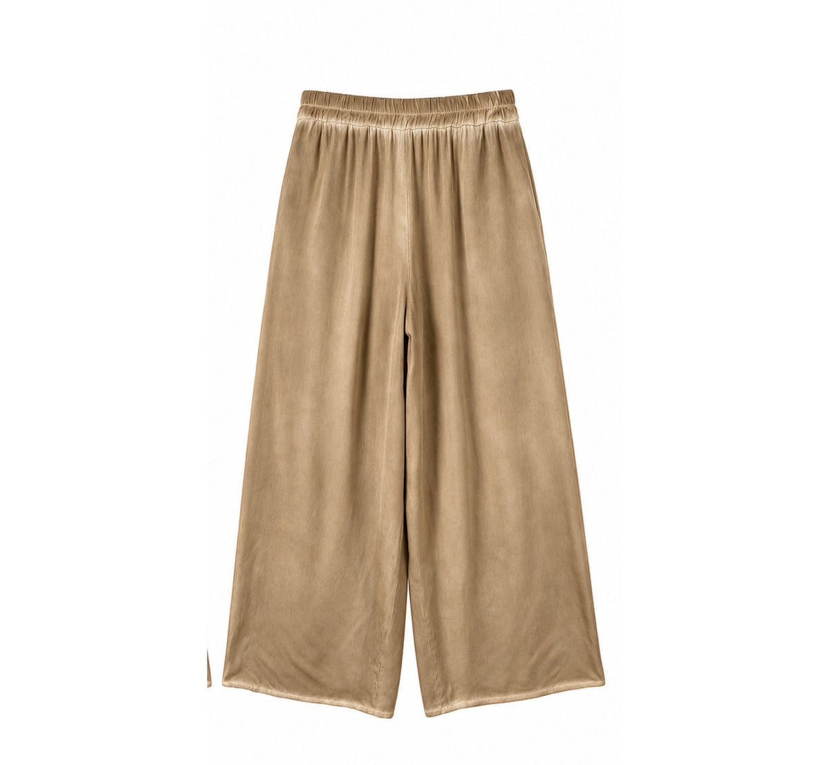 SANCTAMUERTE calças âmbar dourado – imagem 2
