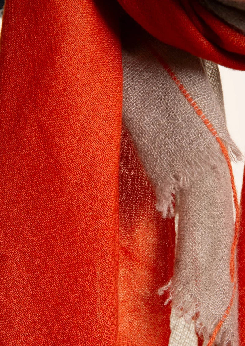 MIRROR IN THE SKY scarf soho baby confit&toast