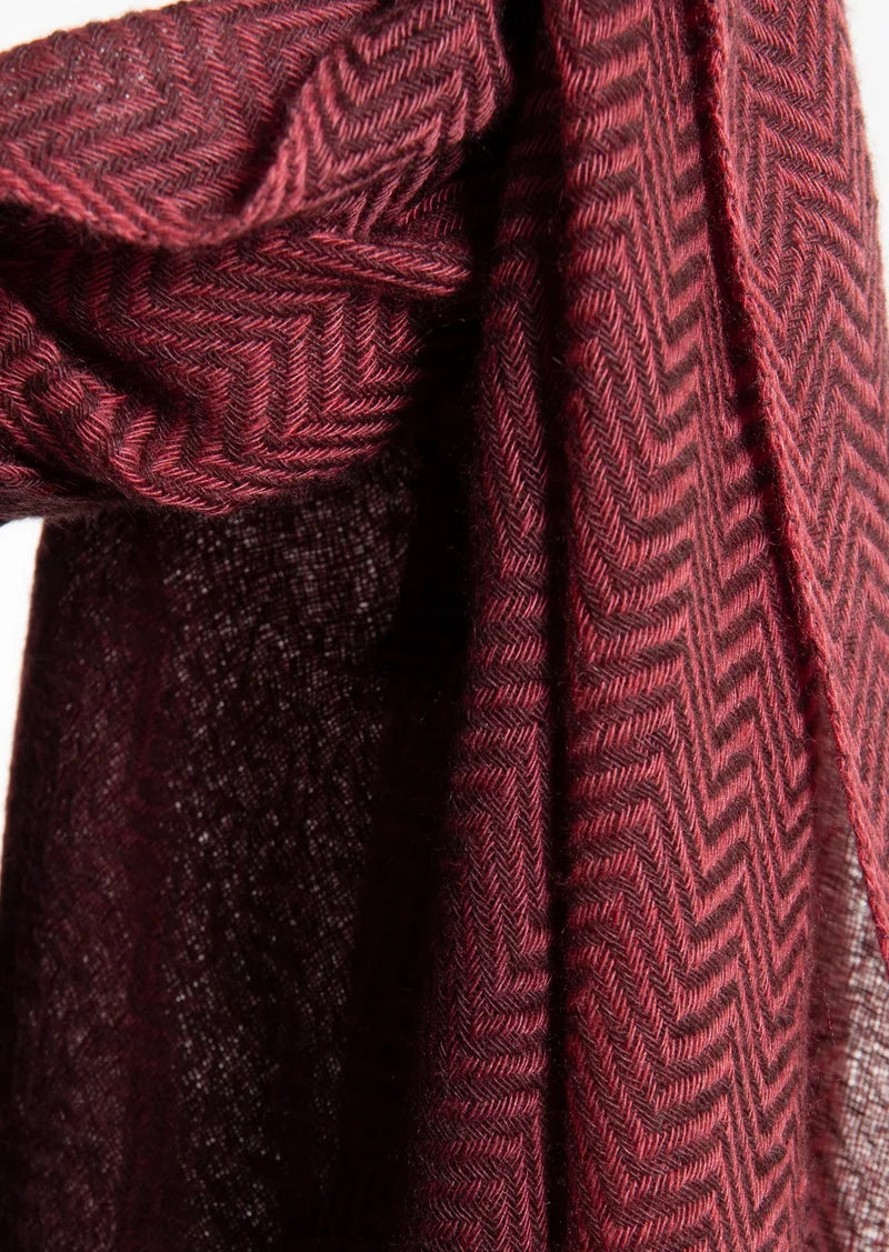 MIRROR IN THE SKY scarf elder&ruby