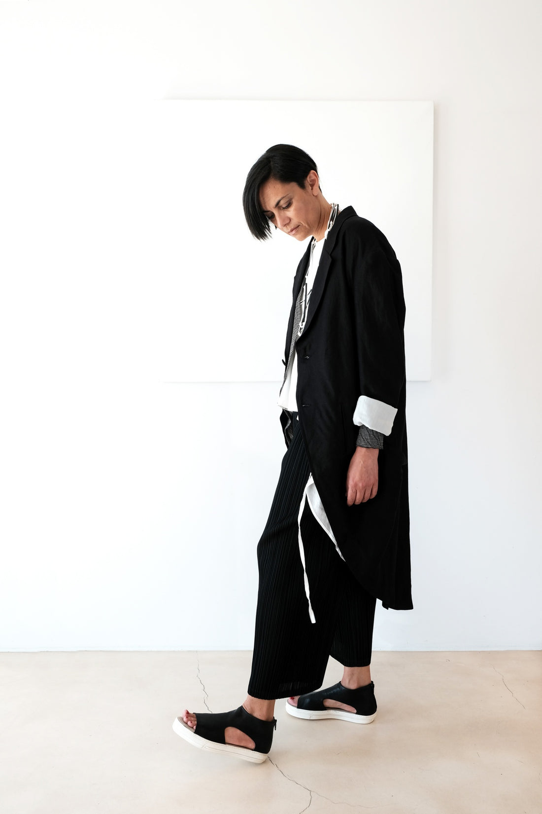 YAMAMOTO Y'S LONG JACKET BLACK