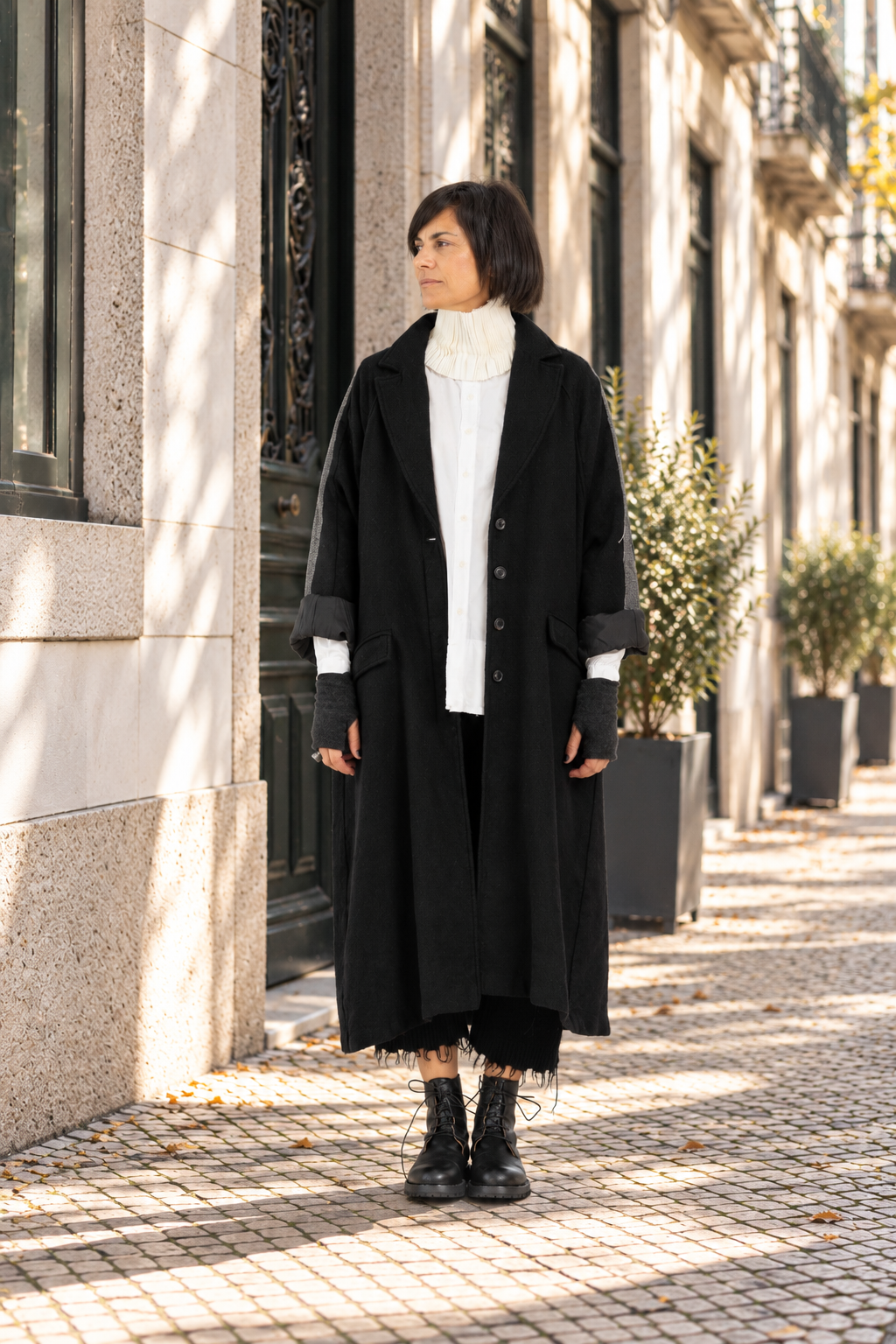 RUNDHOLZ long coat black