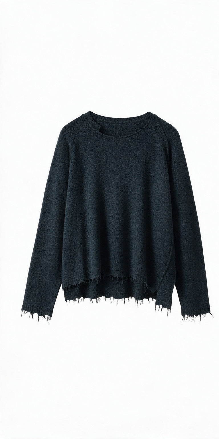 RUNDHOLZ Camisola em Lã azul petróleo