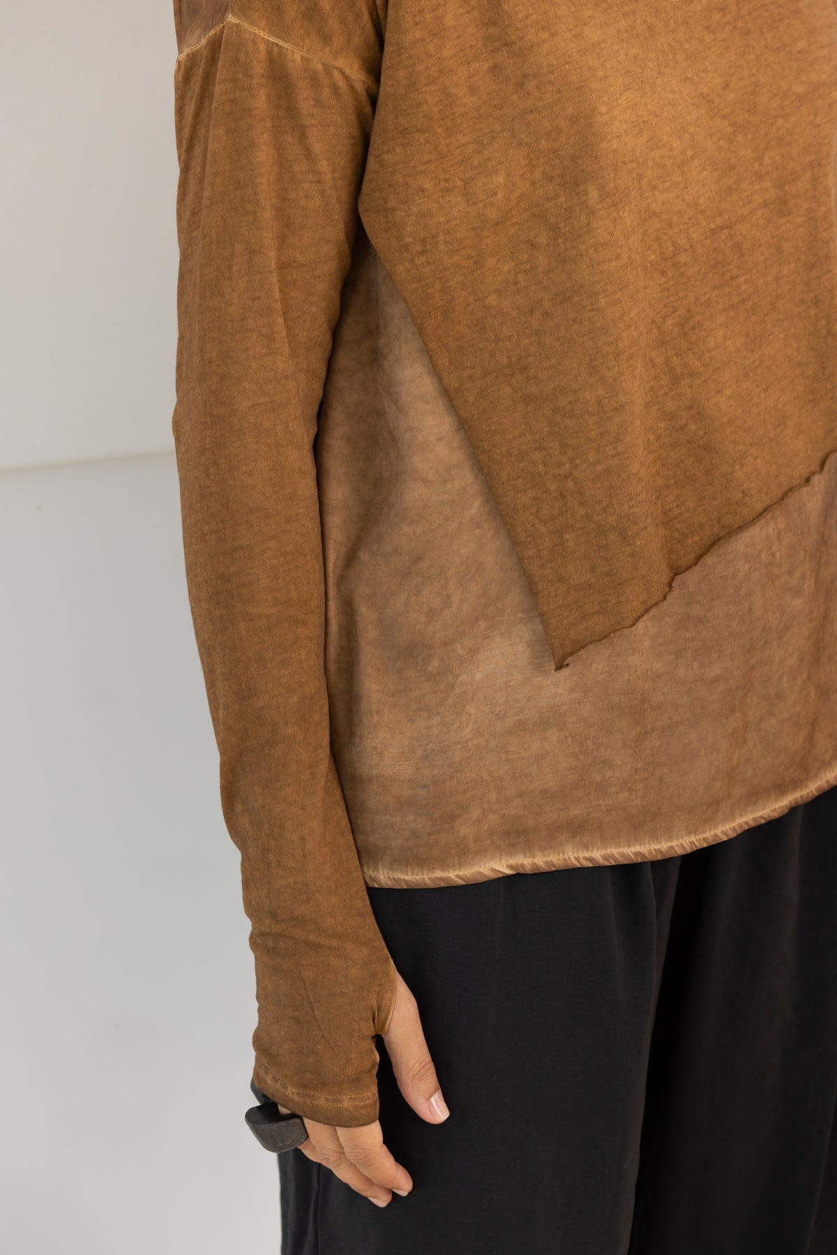 SANCTAMUERTE Top Cognac – imagen 7
