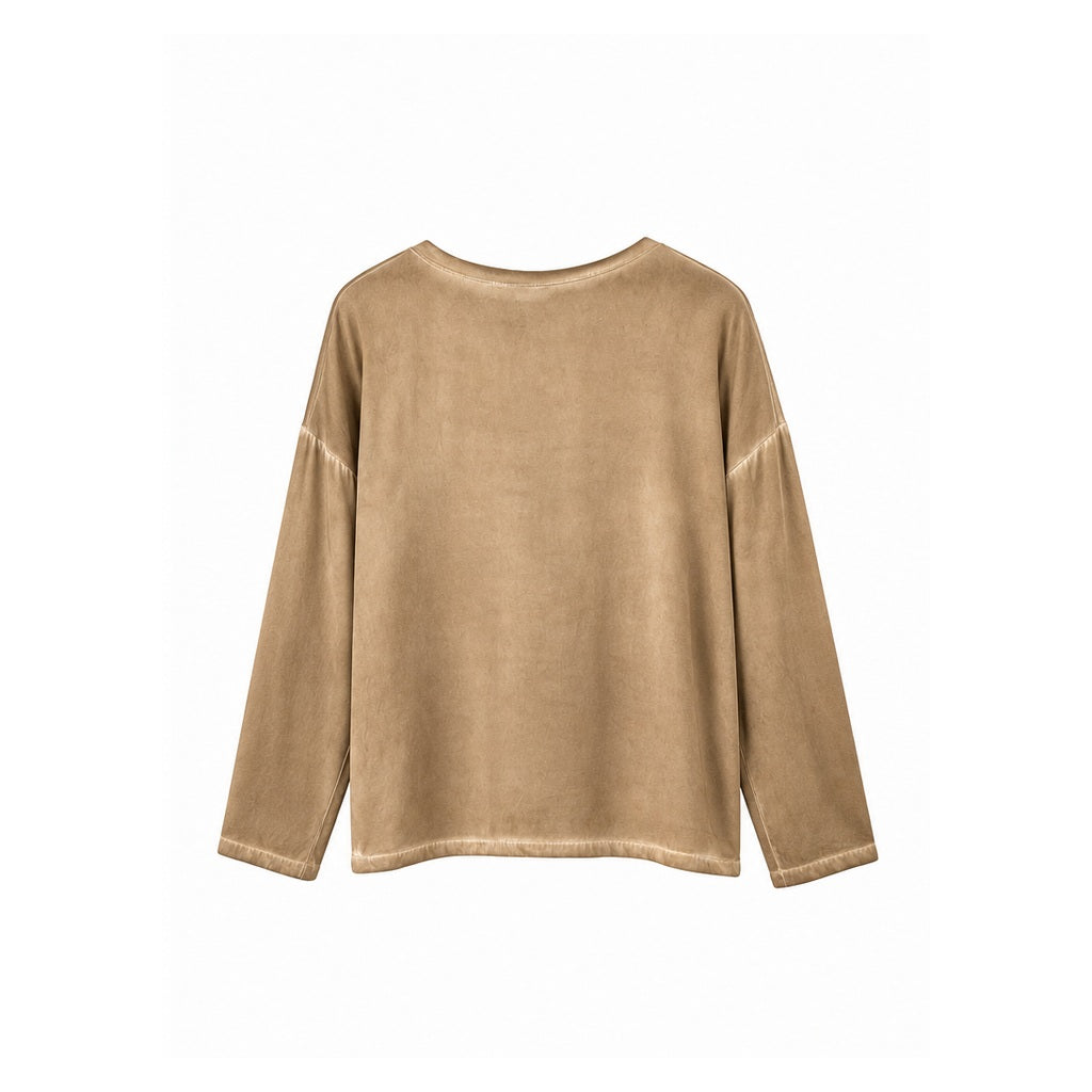SANCTAMUERTE Top âmbar dourado – imagem 2