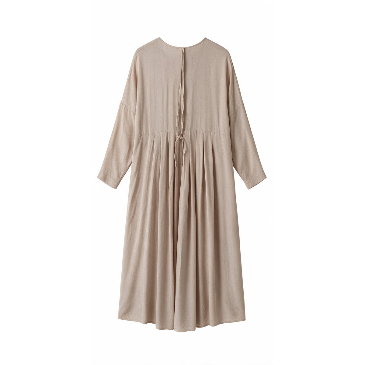 STUDIO B3 Vestido oversized bege – imagem 3