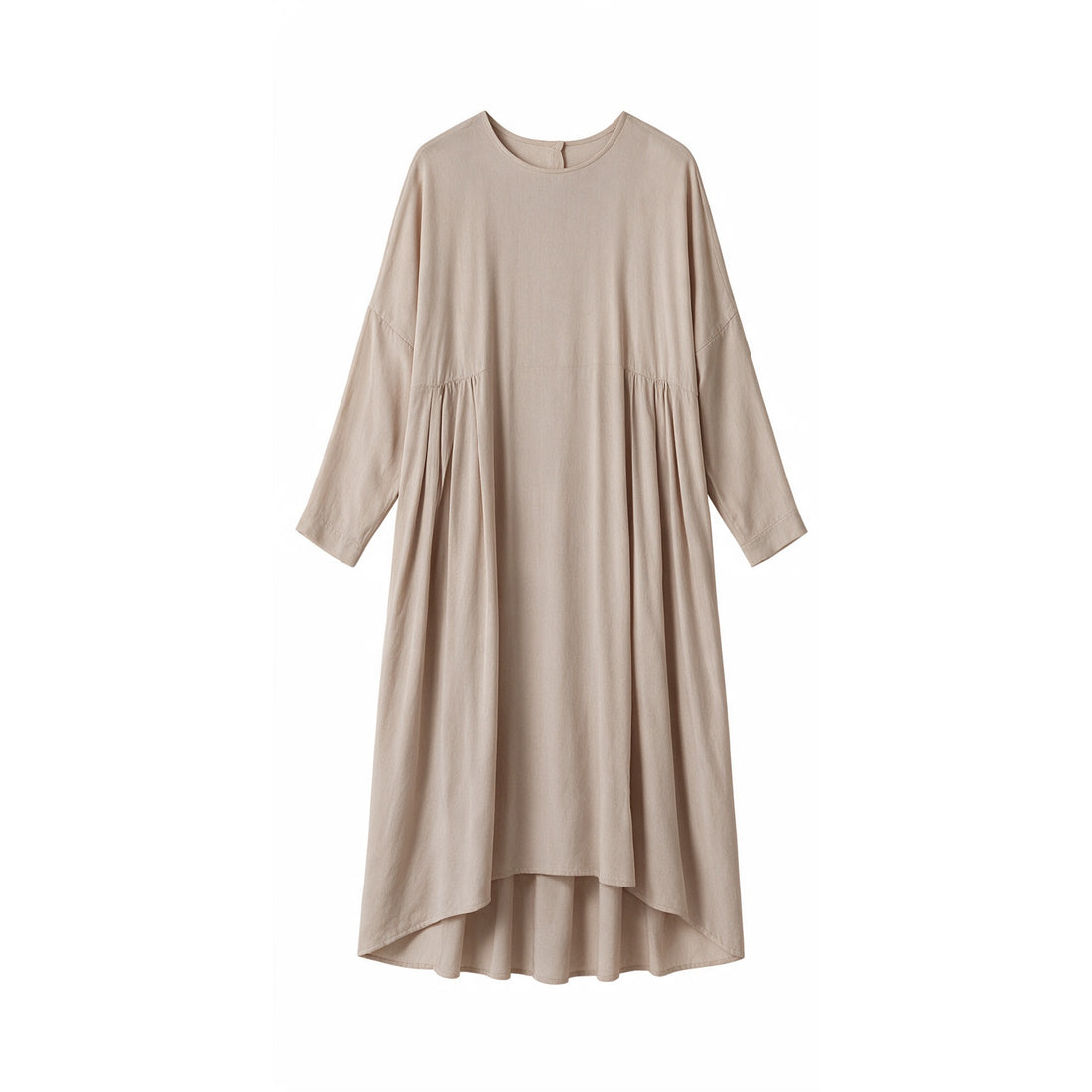 STUDIO B3 Vestido oversized bege